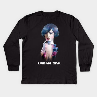 Urban Diva 03 Kids Long Sleeve T-Shirt